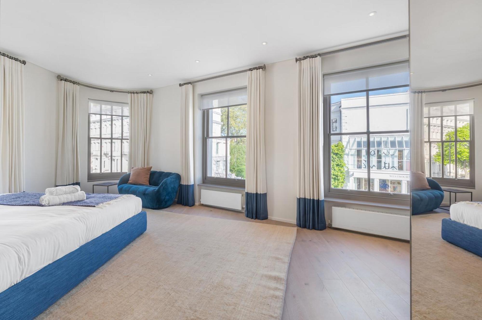 Brand New Refurbishment Townhouse In Notting Hill Near Portobello Road With Ac Air Conditioning & Roof Terrace * Londres